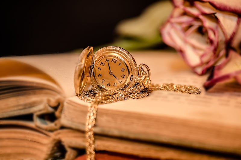 Clock showing manipulation of time